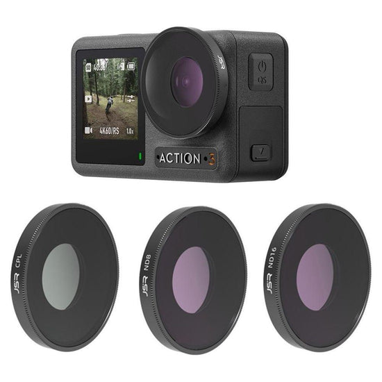 Nd8 And Nd16 Cpl Lens Filter For Dji Action 3
