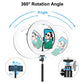 10.2 Led Ring Light With 1.1M Tripod For Vlogging And Live Streaming