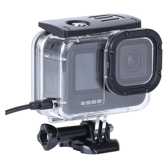 Gopro Hero10 Shockproof Case With Charging Hole And Mount