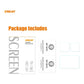 Enkay Hat Prince 3-In-1 Tempered Glass Film For Gopro Hero9 Camera Lens And Screen - 0.2Mm 9H 2.15D