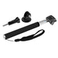 Extendable Selfie Monopod for Action Cameras - 22.5-80cm Length
