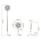 Multi-Function Rechargeable Fan Lamp With Telescopic Bracket