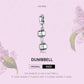 925 Sterling Silver Fitness Dumbbell Pendant For Diy Bracelets