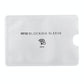 100 Rfid Blocking Aluminum Foil Card Sleeves - 9.1 x 6.3cm