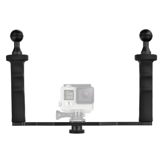 Aluminum Dual Handle Tray For Underwater Cameras