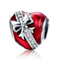 925 Sterling Silver Diy Love Beads For Valentine&