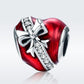 925 Sterling Silver Diy Love Beads For Valentine&