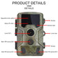 21Mp Hunting Trail Camera With 2.4 Tft Screen
