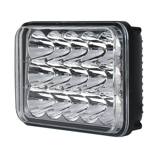 5 Inch 45W Dc 9 - 30V 3060Lm Ip67 Car Led Work Lights / Headlight With 15Leds Lamps