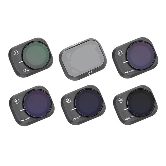 Essential Pl Filters for Dji Mini 3 Pro Drone - 6 In 1 Uv+Cpl+Nd/Pl 8/16/32/64