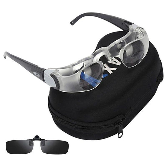 Adjustable Focus Telescope For Fishing - Myopia & Gray Clip