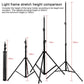 Professional Photography Lighting Stand With Spring Buffer For Studio Flash