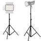 Professional Photography Lighting Stand With Spring Buffer For Studio Flash