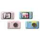 2.4 Hd Reversible Kids Camera + 16G Memory Card & Reader - Pink