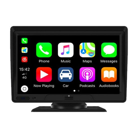 7 Touch Display Car Navigator With Dual-Lens Smart Driving Recorder - Portable And Wireless