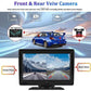 7 Touch Display Car Navigator With Dual-Lens Smart Driving Recorder - Portable And Wireless