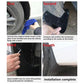 For Volkswagen Tiguan 2005-2016 4Pcs / Set Car Auto Soft Plastic Splash Flaps Fender Guard