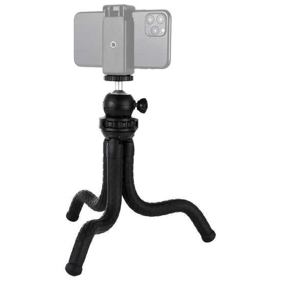 Flexible Mini Octopus Tripod With Ball Head For Slr Cameras Gopro And Cellphones - 30Cmx5Cm