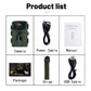 1080p Wifi Infrared Night Vision Hunting Camera with 2 Lcd Screen