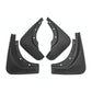 For Volkswagen Scirocco 2009-2016 4Pcs / Set Car Auto Soft Plastic Splash Flaps Fender Guard