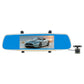 7 Lcd Touch Screen Rear View Mirror Car Recorder With Separate Camera