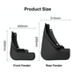 For Volkswagen T-Roc 2018-2022 4Pcs / Set Car Auto Soft Plastic Splash Flaps Fender Guard