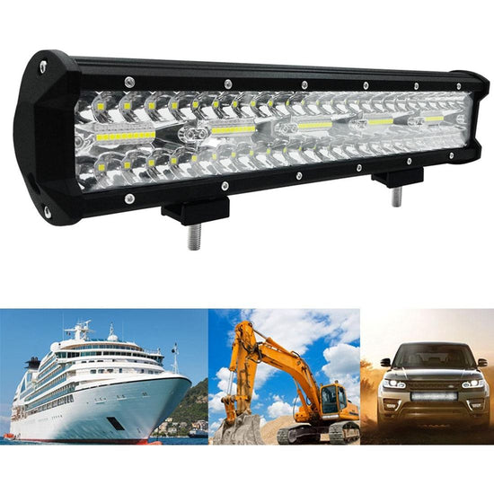 15 Inch 75W 7500Lm 6000K Led Strip Working Refit Off - Road Vehicle Lamp Roof Strip Light