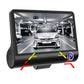 Full Hd 1080p 3-channel Car Dvr with 4 Ips Screen 5mp Camera and 170 Degree Wide Angle