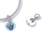 925 Sterling Silver Scarab Pendant For Bracelets & Necklaces