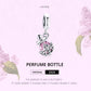 925 Sterling Silver Perfume Bottle Pendant For Diy Bracelets & Necklaces