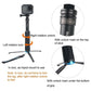 Foldable Tripod Selfie Stick For Action Cameras - 23.5-81Cm Length