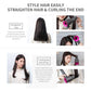Dyson Hair Dryer Straight Nozzle Attachment with Styling Plate Clamp
