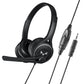 3.5Mm Online Class Headset Black