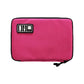 Portable Multifunctional U Disk Storage Bag For Mobile Phone Accessories - Red