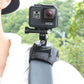 Backpack Mount for Gopro and Other Action Cameras - Hook and Loop Fastener