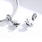 925 Sterling Silver Elephant Pendant For Diy Bracelets
