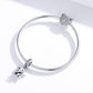 925 Sterling Silver Elephant Pendant For Diy Bracelets