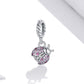 925 Sterling Silver Ladybug Pendant For Bracelets & Necklaces