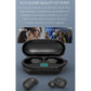 Wireless Bluetooth Earphones With Digital Display & Charging Box - H6 Tws