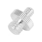 10 Stainless Steel Screws For Tripod Heads - 1 / 4 To 3 / 8 - Silver