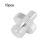 10 Stainless Steel Screws For Tripod Heads - 1 / 4 To 3 / 8 - Silver