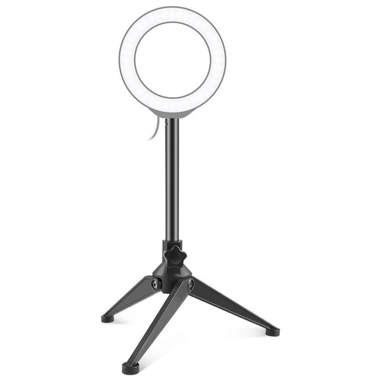 Adjustable Desktop Tripod Selfie Stick Holder - Compact
