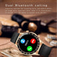 Smart Bluetooth Calling Watch With Nfc Function - Green Silver Steel