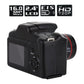 Hd Dv Slr Camera With 1.3Mp 2.4 Lcd 720P Recording And Eis