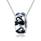 925 Sterling Silver Cat Silhouette Pendant For Diy Bracelets & Necklaces