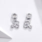925 Sterling Silver Personalized Letter Pendant For Diy Bracelets & Necklaces Style - R