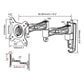 Telescopic Rotating Tv Wall Mount For Gibbon L33 Monitors