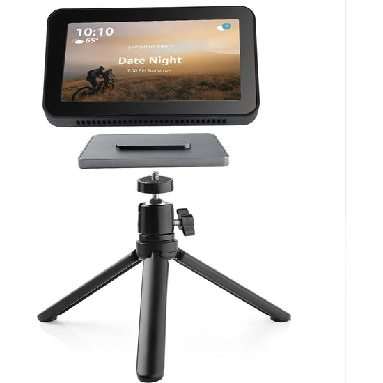 Echo Show 8 Smart Speaker With 360 Degree Rotating Holder Set