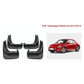 For Volkswagen Beetle 2012-2019 4Pcs / Set Car Auto Soft Plastic Splash Flaps Fender Guard