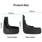 For Volkswagen Golf 6 2009-2013 4Pcs / Set Car Auto Soft Plastic Splash Flaps Fender Guard